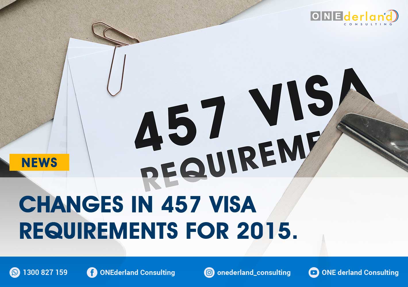 Changes to 457 Visa