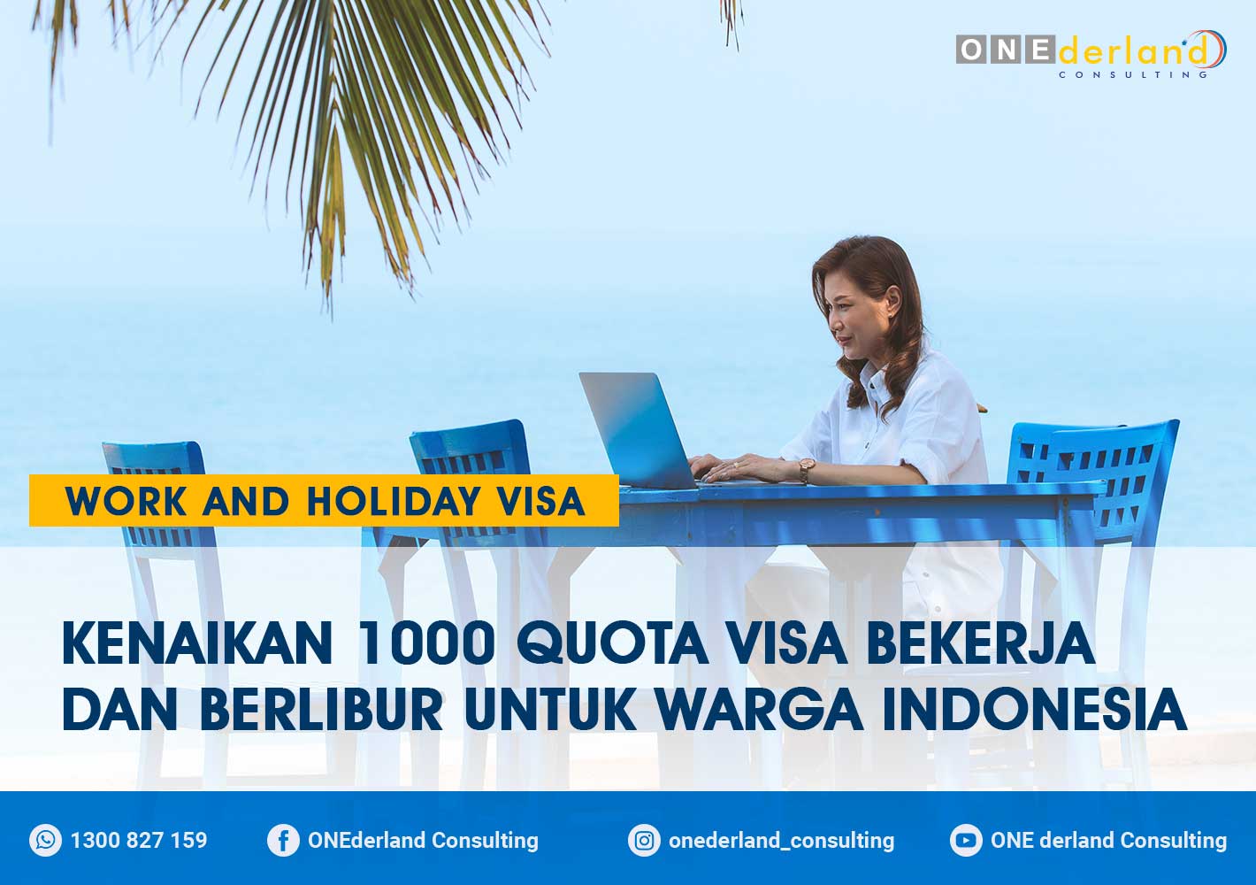 Kenaikan 1000 Quota Visa Bekerja dan Berlibur Untuk Warga Indonesia