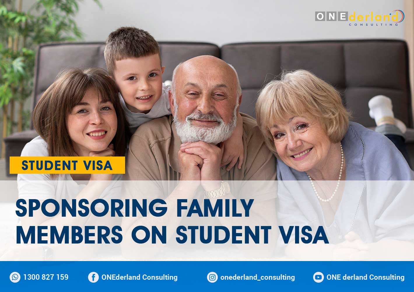 Sponsoring family members on student visa