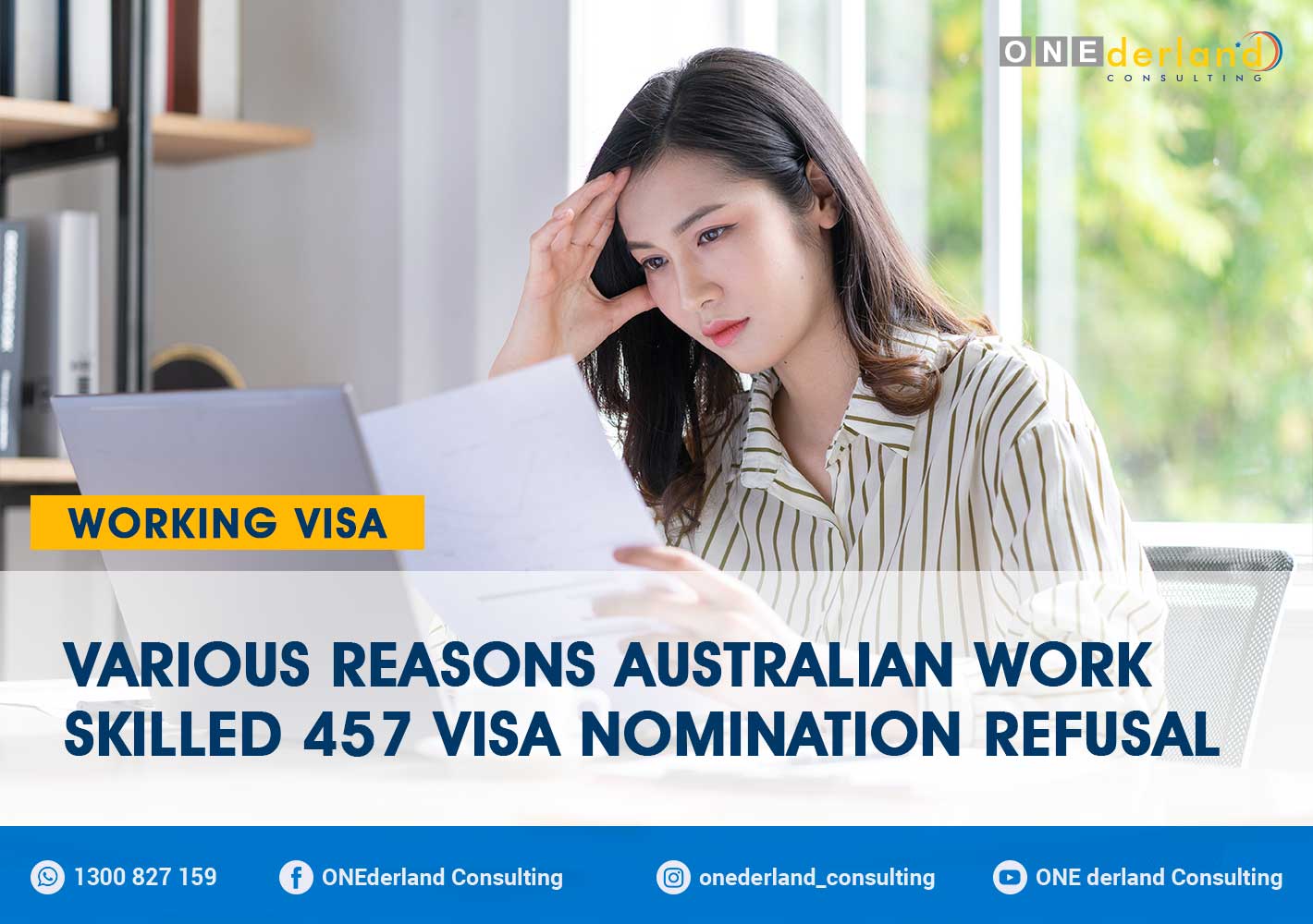 Various Reasons Australian Work Skilled 457 Visa Nomination Refusal