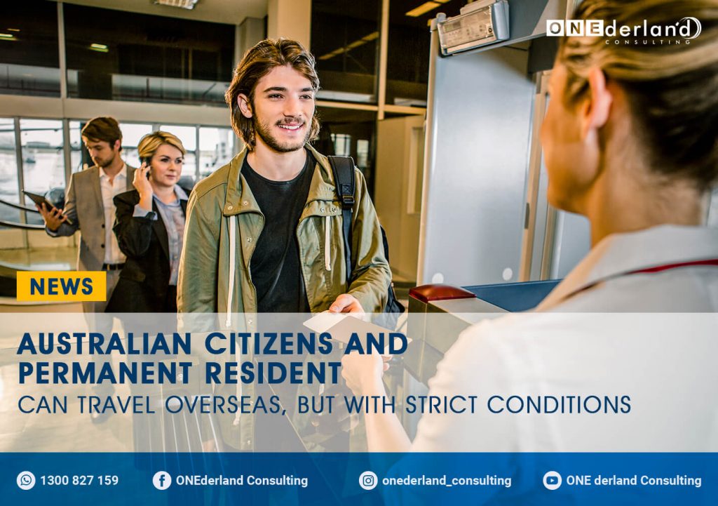 Travel Exemption for Australian Citizen and PR COVID-19