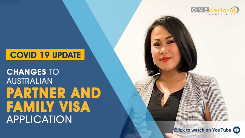 Changes to Australian partner and family visa COVID-19 update