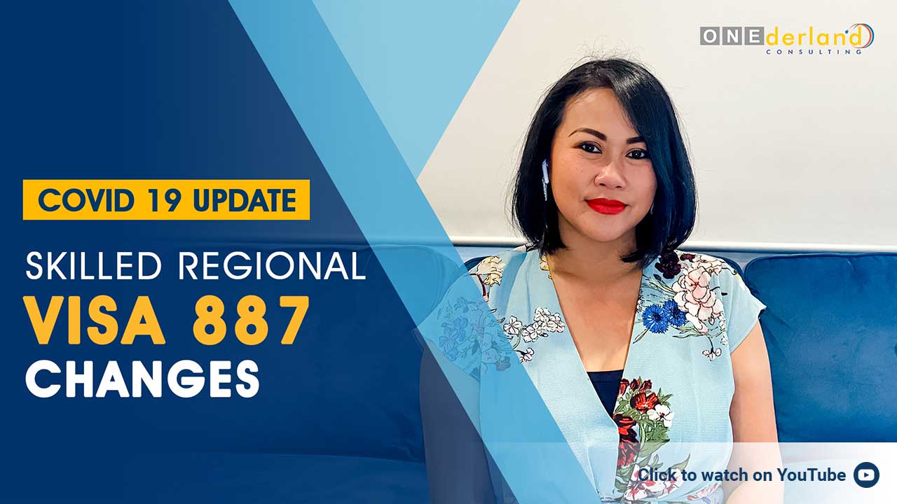 COVID-19 Updates Skilled Regional Visa 887 Changes