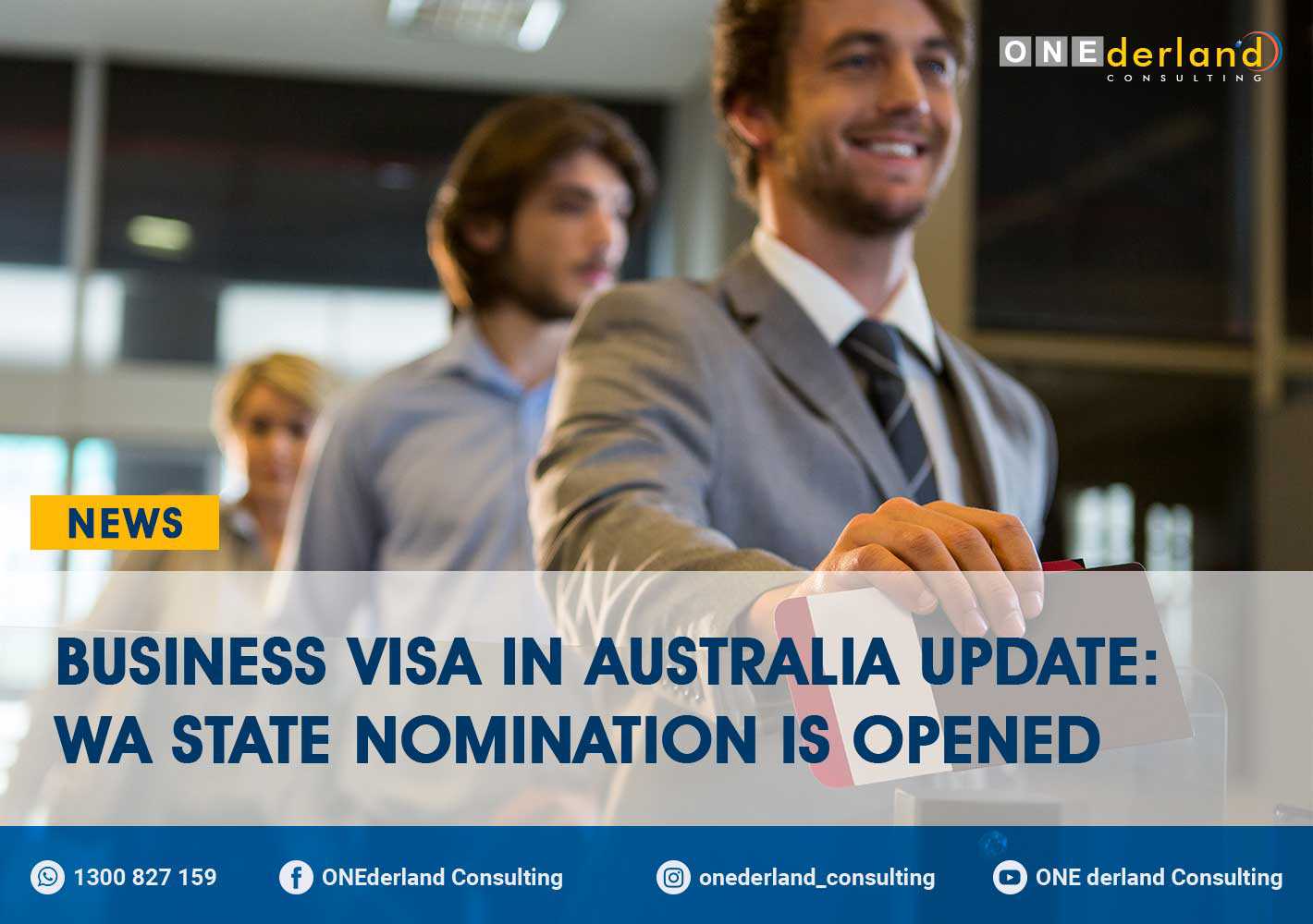 Business Visa in Australia Update WA State Nomination is Opened