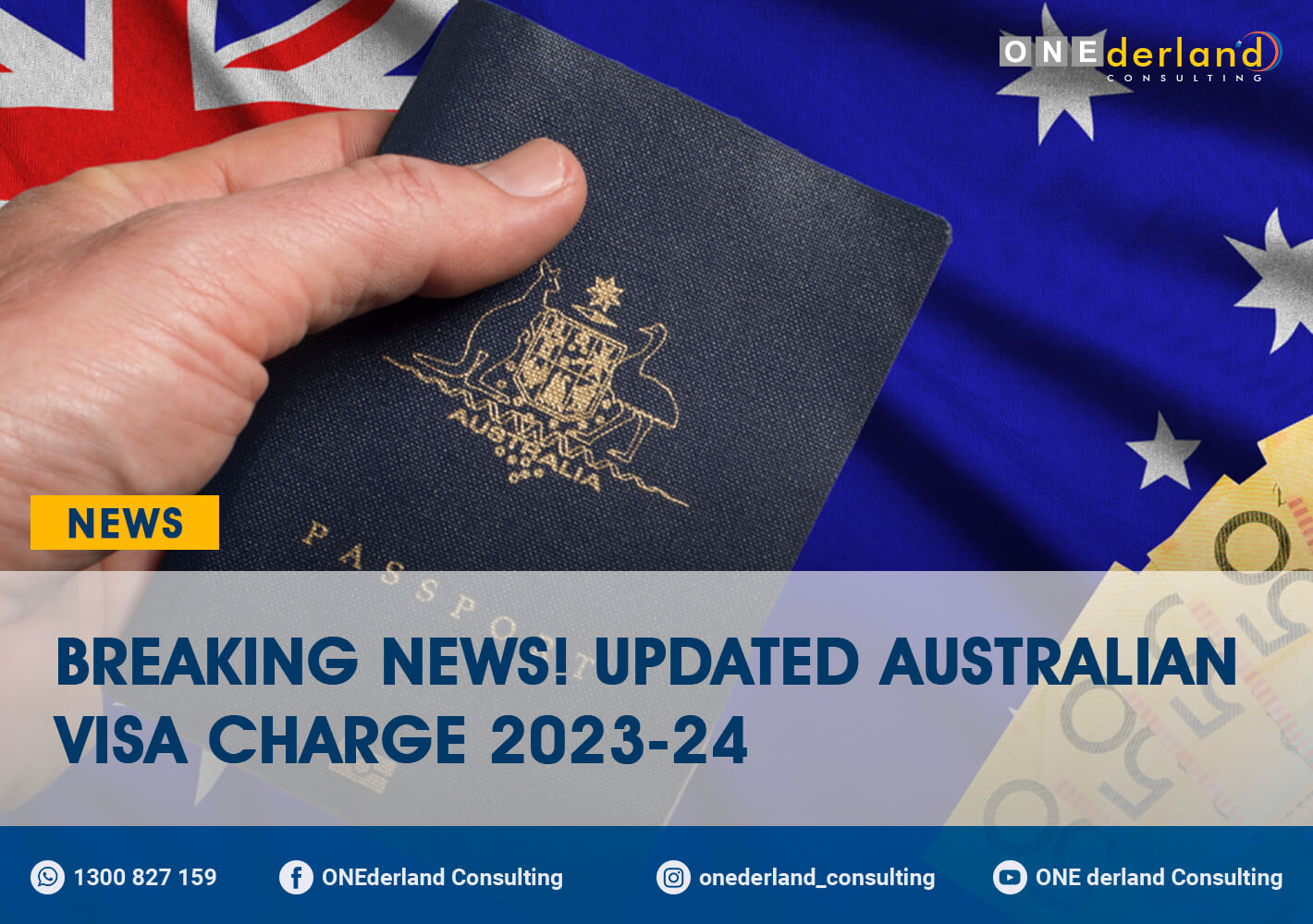 BREAKING NEWS! Updated Australian Visa Charge 2023-24