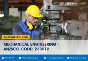 Mechanical Engineering - ANZSCO Code 233512
